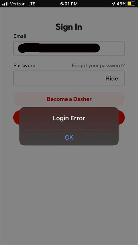 Doordash dasher app login error. Things To Know About Doordash dasher app login error. 